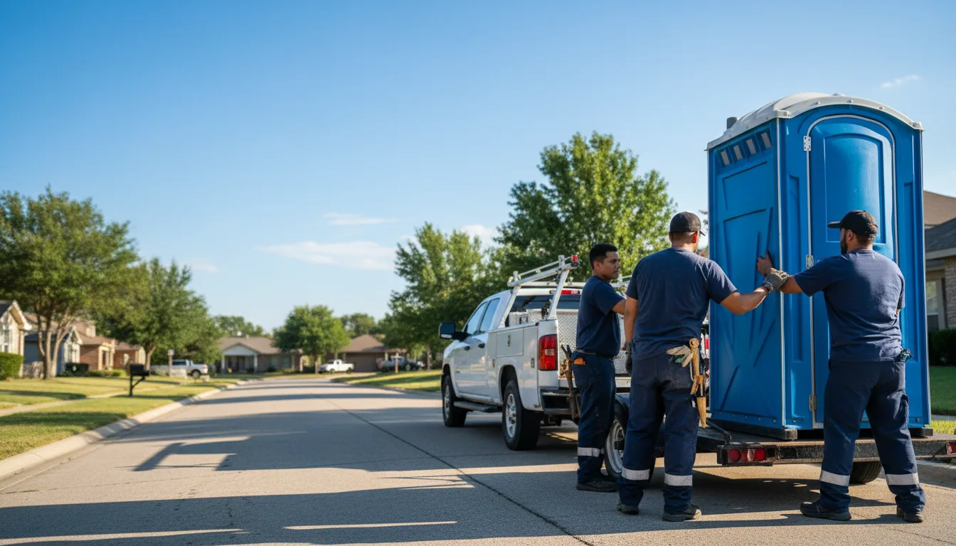 Portable Toilet Rental in Springdale, AR near me
